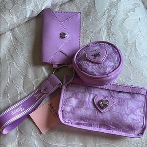 Juicy Couture Lavender Accessory Trio